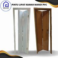 Pintu Kamar Mandi Plastik Lipat